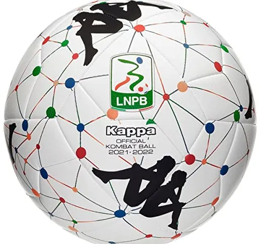 BasicNet SpA Kappa Pallone Lega Nazionale Serie B 2021/22 - Bianco, 5
