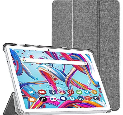 Tablet 10 pollici Android 11 Tablet supporto alla DAD,4G LTE +WiFi, octa-core 4GB RAM 64GB...