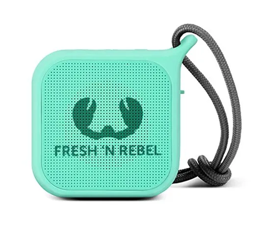 Fresh ‘n Rebel Speaker Bluetooth Rockbox Pebble Peppermint| Altoparlante portatile wireles...