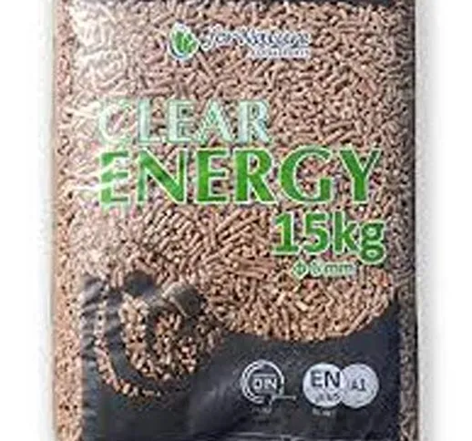 Pellet Clear Energy Abete EN-Plus A1 Bancale 25 sacchi