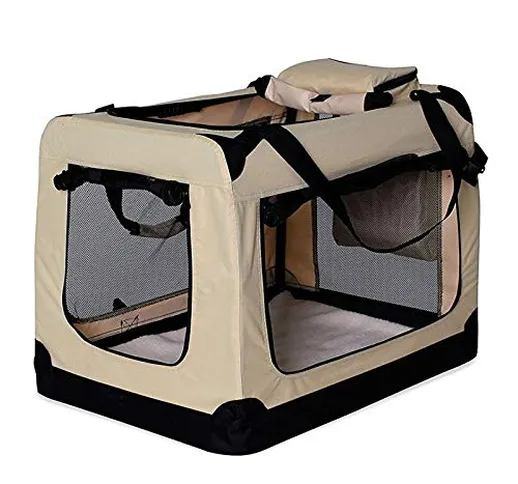 lionto by Dibea Borsa Trasportino per Cani Scatola Pieghevole per Animali Borsa per Cani,...