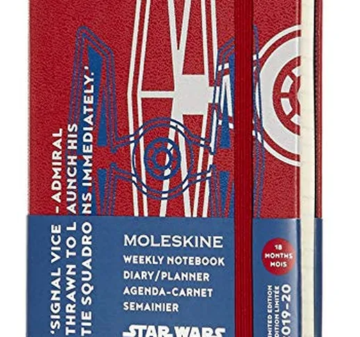 (modello precedente) - Moleskine Agenda Settimanale 18 Mesi Star Wars in Edizione Limitata...