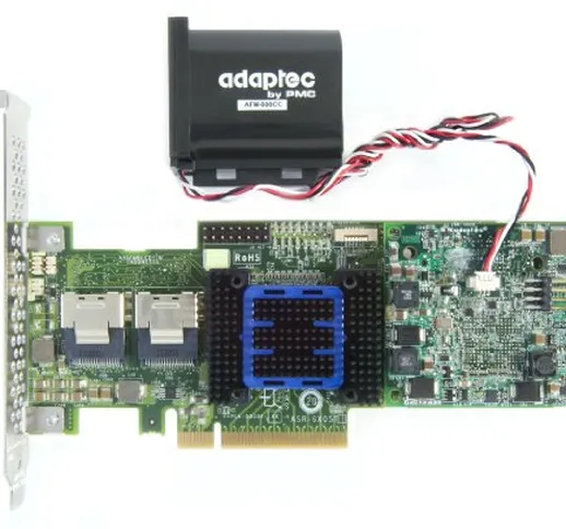 Adaptec Raid 6805t – Controller Raid, SAS, SATA, PCI Express X8, Half-Height, Low-Profile,...