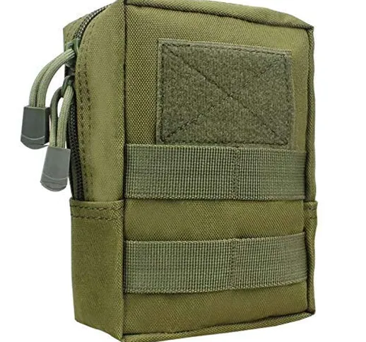 Borsa sportiva Borsa Marsupio Sport allaria aperta Tattica Molle Bago Cinturino per cellul...