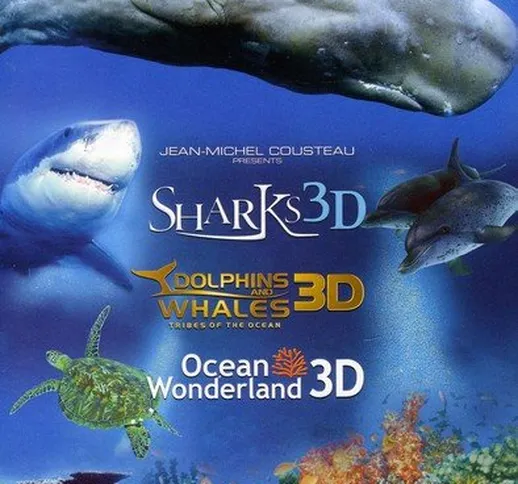 Jean-Michel Cousteau'S Film Trilogy In 3D (3 Blu-Ray) [Edizione: Regno Unito] [Edizione: R...