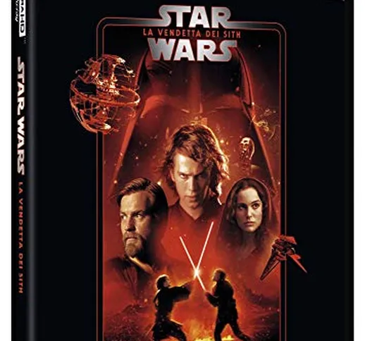 Star Wars 3 La Vendetta Dei Sith Uhd 4K  (3 Blu Ray)