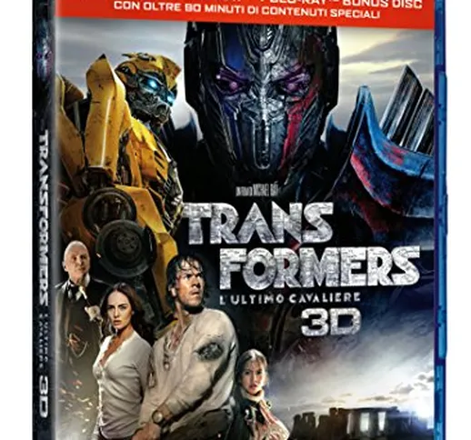 Transformers: L'Ultimo Cavaliere (2 Blu-Ray 3D + Blu-Ray);Transformers - The Last Knight