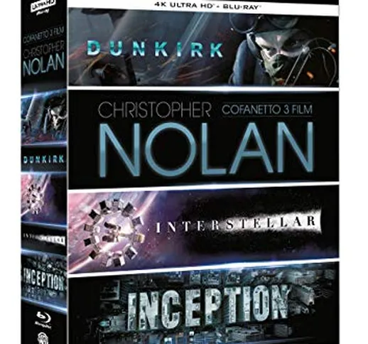 Nolan Coll 3 Film (4K+Br) ( Box 6 4K) Dunkirk-Interstellar-Inception
