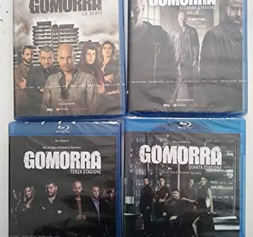Gomorra - La Serie Stagione 01-02-03-04 (15 Blu Ray-Disc) Edizione Italiana ⚠️ VENDUTO E S...