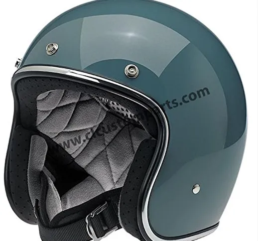 Casco Jet Biltwell Bonanza Helmet Gloss Agave Lucido Taglia XL