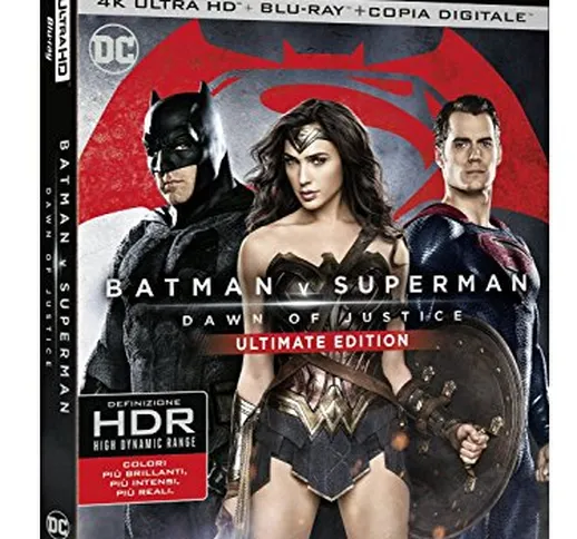 Batman V Superman: Dawn of Justice (Blu-Ray 4K Ultra-HD + Blu-Ray + Copia digitale)