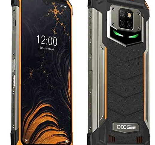 DOOGEE S88 Plus (8GB+128GB) Rugged Smartphone 10000mAh Batteria, Fotocamera Quadruple 48MP...