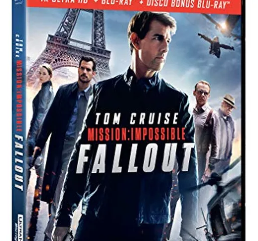 Mission: Impossible Fallout (4K Uhd + Blu-Ray) (3 Dischi)