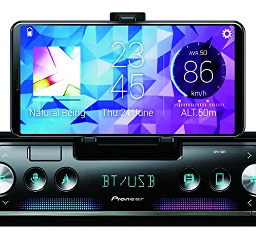 Pioneer SPH-10BT Ricevitore multimediale per auto Nero, Argento 200 W Bluetooth