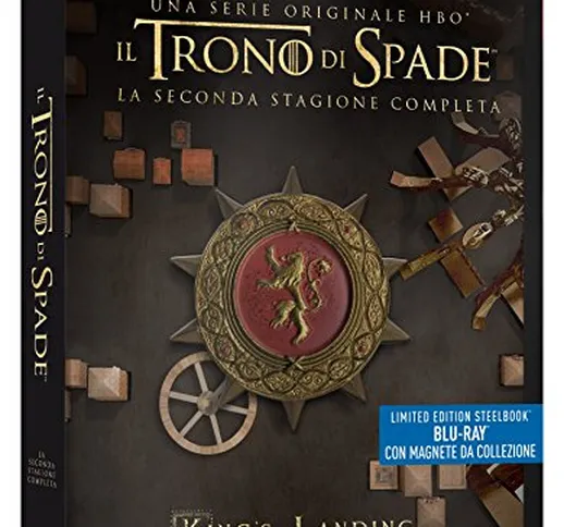 Il Trono di Spade - Stagione 02 (Steelbook Esclusiva Amazon) (5 Blu-Ray)