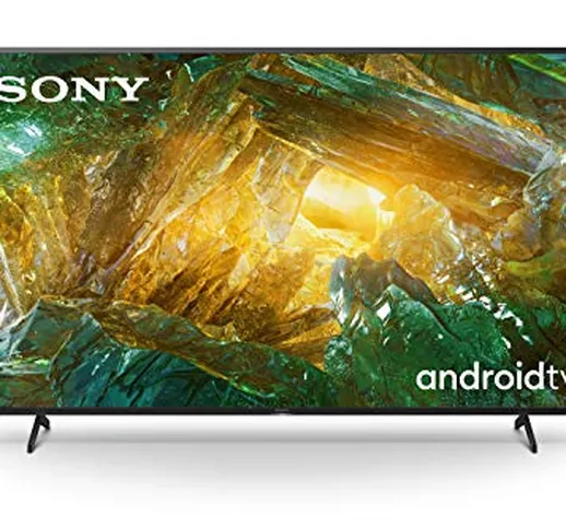 Sony KE55XH8096PBAEP Android Tv 55 Pollici, Smart Tv 4K Hdr Led Ultra Hd, con Assistenti V...