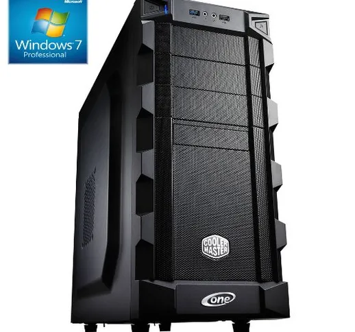 One Silent di gioco pc Haswell Core i5 – 4670, 4 X 3.40ghz (QuadCore) | 16 GB DDR3 RAM | 1...