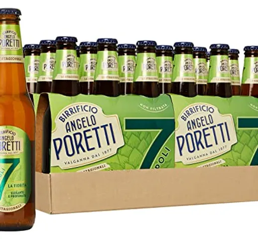 Birrificio Angelo Poretti Birra 7 Luppoli La Fiorita -24 bottiglie da 330ml