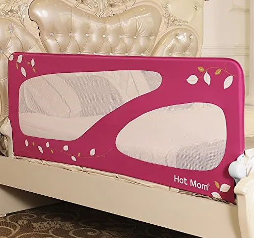 Hot Mom Barriera letto extra-large 150 cm,Rosa