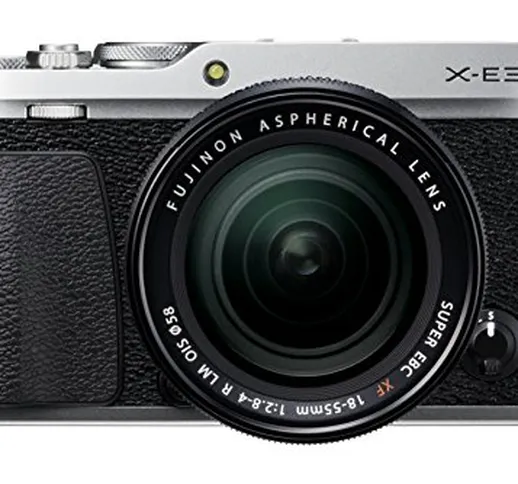 Fujifilm X-E3 KIT XF 18-55 mm Fotocamera Digitale 24 MP, Sensore CMOS X-Trans III APS-C, S...