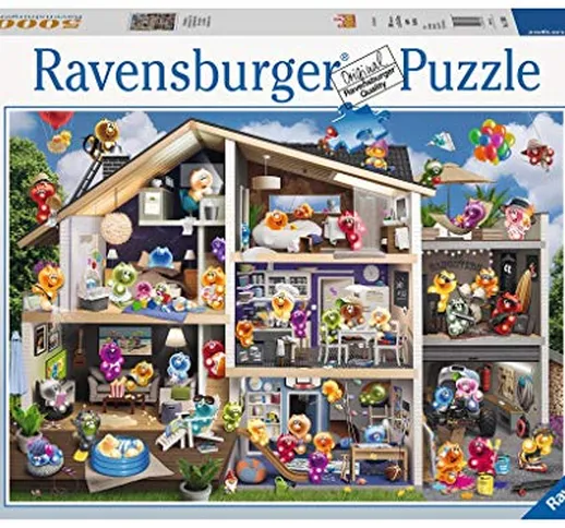 Ravensburger-00.017.434 Gelini - Casa delle bambole, Puzzle da 5000 pezzi, Multicolore, 00...
