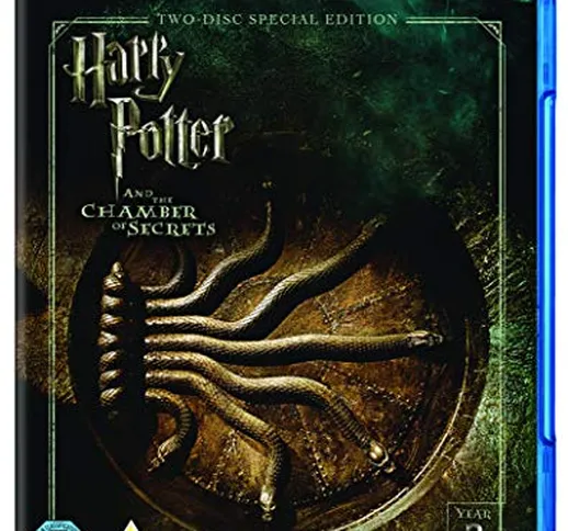 Harry Potter And The Chamber Of Secrets (2 Blu-Ray) [Edizione: Regno Unito] [Edizione: Reg...
