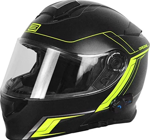 Origine Helmets 204271729100105 Delta Motion Matt Casco Apribile con Bluetooth Integrato,...