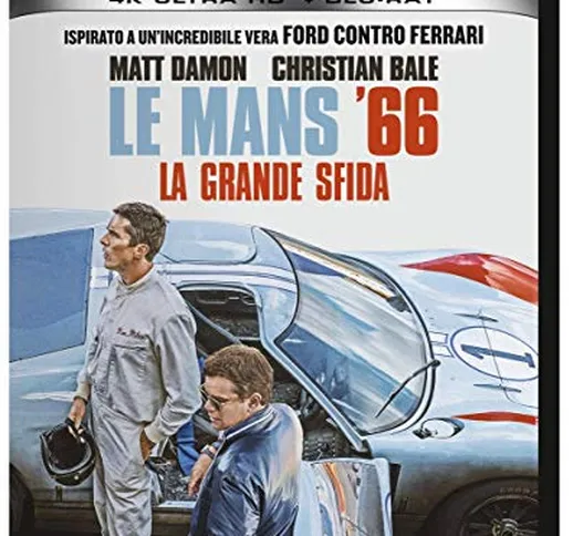 Le Mans 66 - Ford Vs Ferrari 4K (2 Blu Ray)