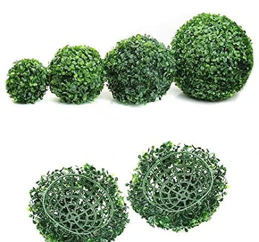 KaariFirefly, pianta artificiale a forma di sfera, decorazione tipo bosso in arte topiaria...