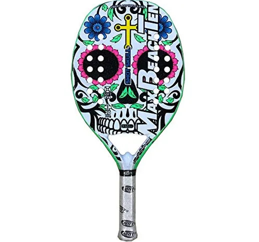 Max Beach Tennis MBT Racchetta Beach Tennis Racket Shot Skull 2020