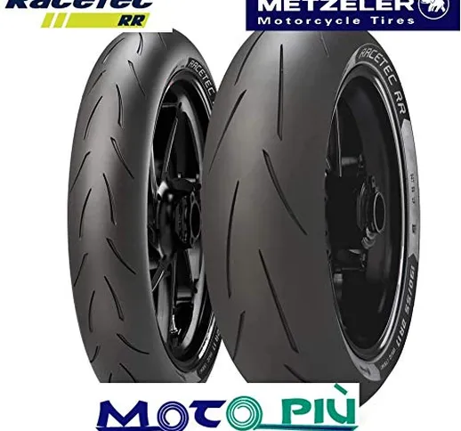 COPPIA GOMME PNEUMATICI METZELER RACETEC RR K2 120/70-17 180/60-17DOT 2018-2019