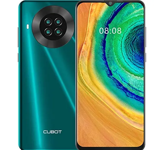 CUBOT NOTE 20 Smartphone Android 10 Quad Fotocamera 6.5 Waterdrop Pollici 64GB ROM 4200mAh...