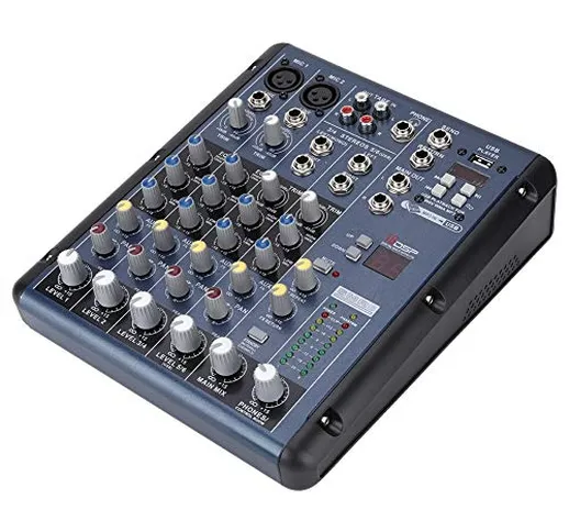 Mixer audio, Mixer audio professionale ER-9000F6 di tipo professionale, Console di missagg...
