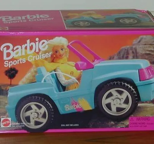 Barbie 1995 Sports Cruiser SUV Jeep Car by Mattel