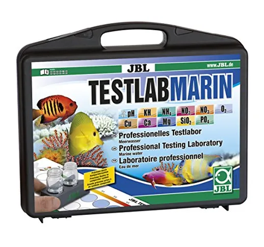 JBL TestLab MARIN valigetta con 10 Test acquari marini + set correttori azoo omaggio