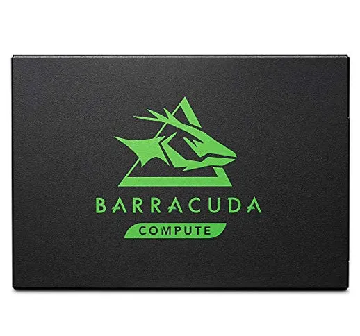 Seagate BarraCuda 120 SSD Interna da 250 GB, Unità SATA da 6 Gbit/s, 2,5" per PC Desktop e...