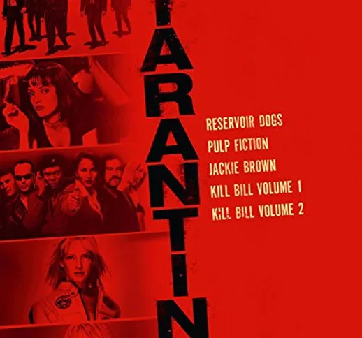Quentin Tarantino 2015 Boxset (5 Blu-Ray) [Edizione: Regno Unito] [Edizione: Regno Unito]