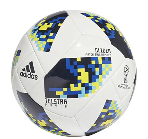 Adidas World Cup Knock Out Glide calcio, Uomo, Pallone, CW4688, bianco, S