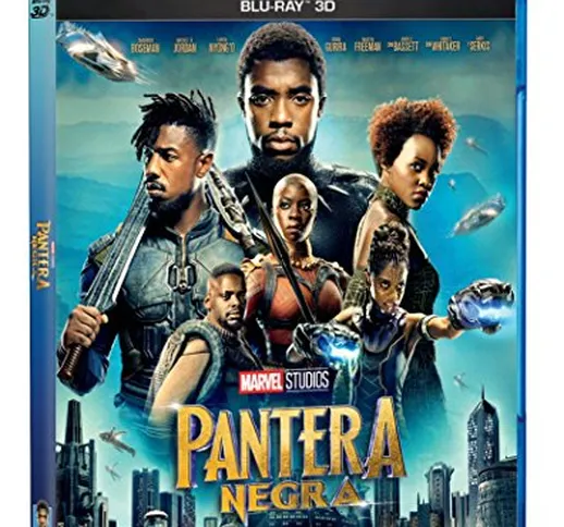 Black Panther (Pantera Negra) BLU-RAY 3D (English and Spanish Audio & Subtitles) - IMPORT