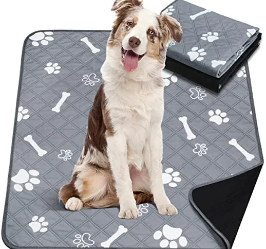 CHMMY Tappetino per Addestramento del Cane Tappetini 75 x 90 cm Lavabile Assorbenti per Ca...