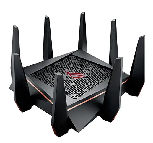 Asus ROG Rapture GT-AC5300 Wireless AC5300 Tri-band Gigabit Router 802.11ac, 4x4 Tri-band...