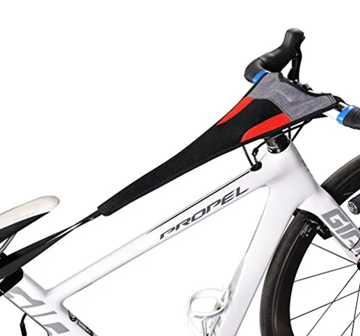ROCKBROS Protezione Anti-sudore per Telaio Bici, Fascia Sudore per Bicicletta MTB, con Cus...