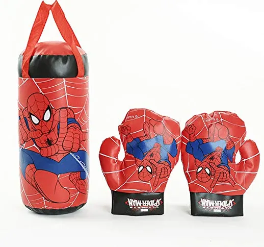 Set di Guantoni da Boxe Spider-Man per Bambini, Vendicatori di Regali di Compleanno di Art...