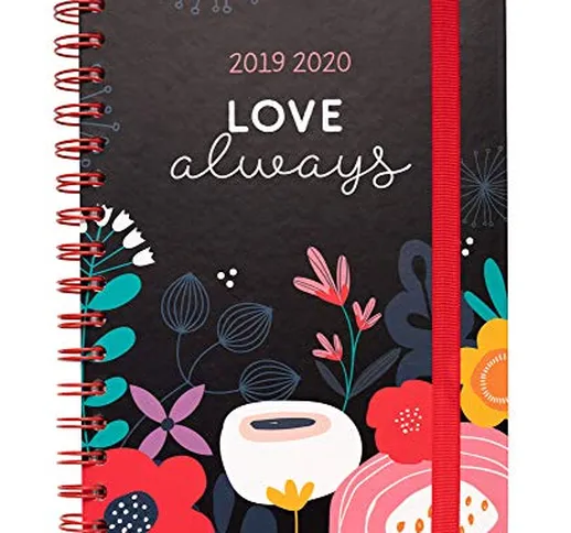 Erik ASVA51909 Agenda con Planner Settimanale 2019/2020 Blummen