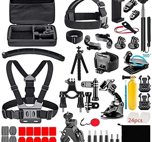 70-In-1 per Gopro Accessori, Kit di accessori per fotocamera, per GoPro Hero 11 10 9 8 7 6...