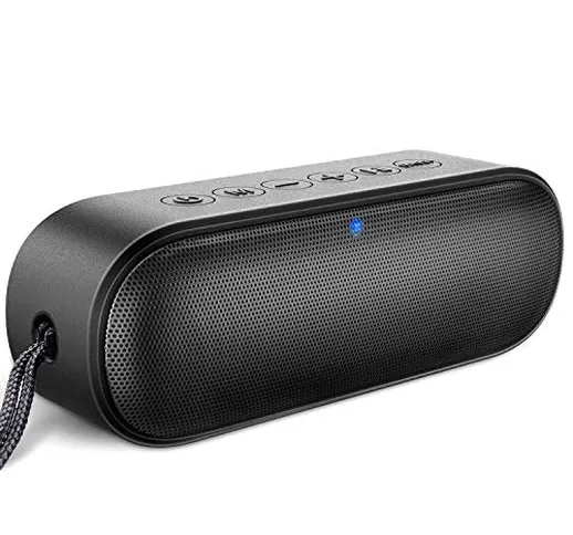 Loud Cassa Bluetooth, LENRUE Altoparlante IPX7 Impermeabile Senza Fili con Microfono, Ster...