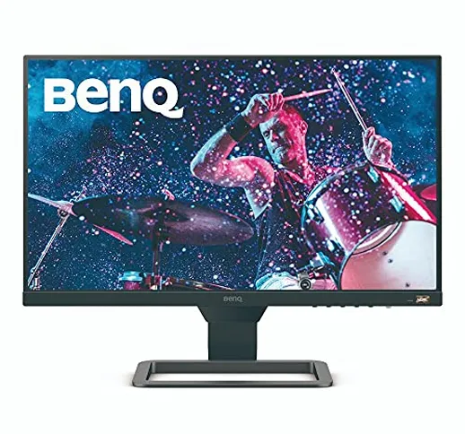 BenQ EW2480 Monitor PC LED HDR (FHD), 1080p, Eye-Care, HDRi/Cornice Ultra-Sottile/IPS, HDM...