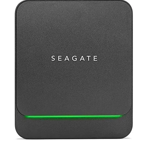 Seagate BarraCuda Fast SSD, Unità con Memoria a Stato Solido Esterna Portatile da 1 TB, US...