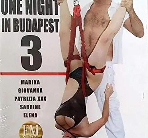 Sex DVD One night in Budapest 3 FM VIDEO fmd1190 Rocco Siffredi Production