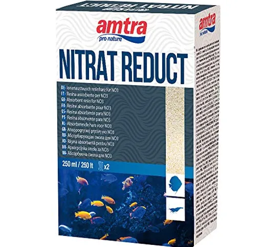 Amtra NITRAT-REDUCT - Resina Sintetica per la riduzione del Nitrato (NO3) in acqauri d'Acq...